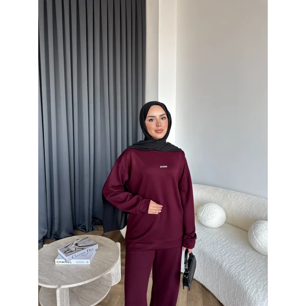 Oysh Eşofman Takım - Bordo