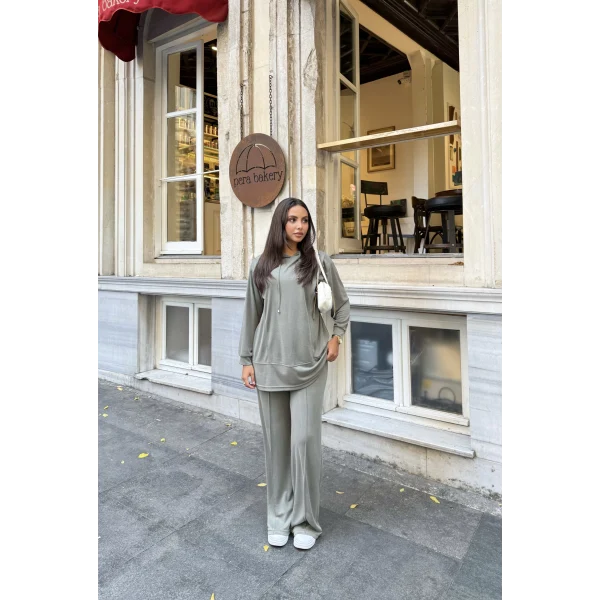 Pamira Kapşonlu Oysh Takım - Yeşil