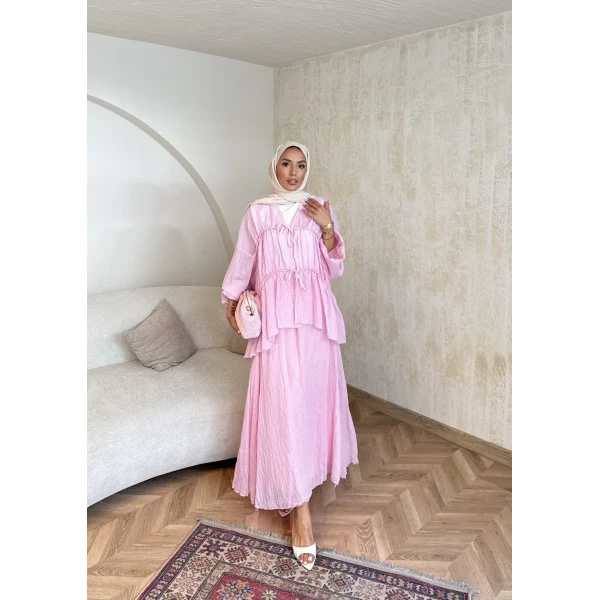 Parsan Etekli Takım - Pembe