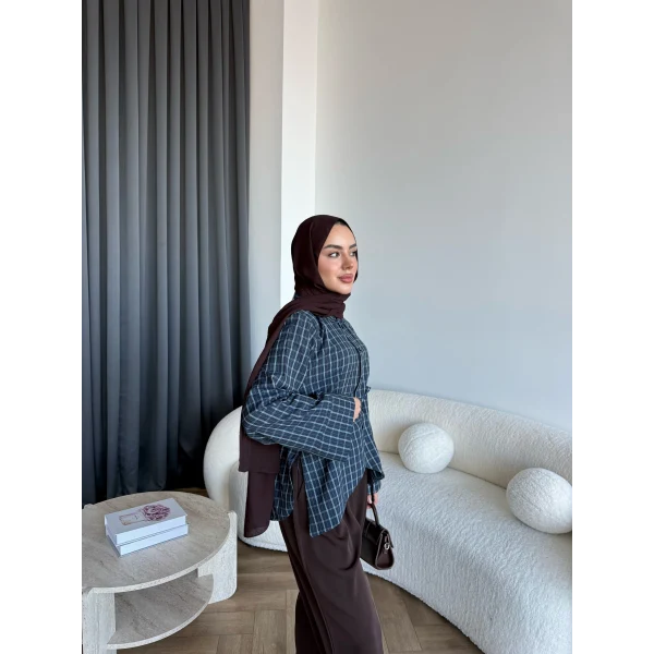 Pln-2 Asimetrik Gömlek