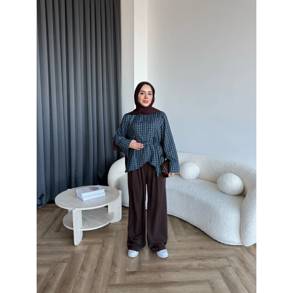 Pln-2 Asimetrik Gömlek