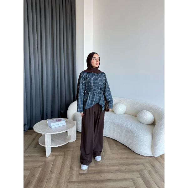 Pln-2 Asimetrik Gömlek