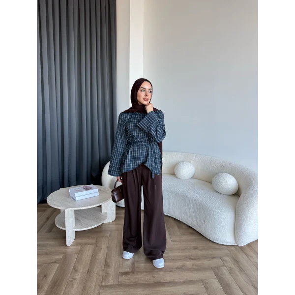 Pln-2 Asimetrik Gömlek