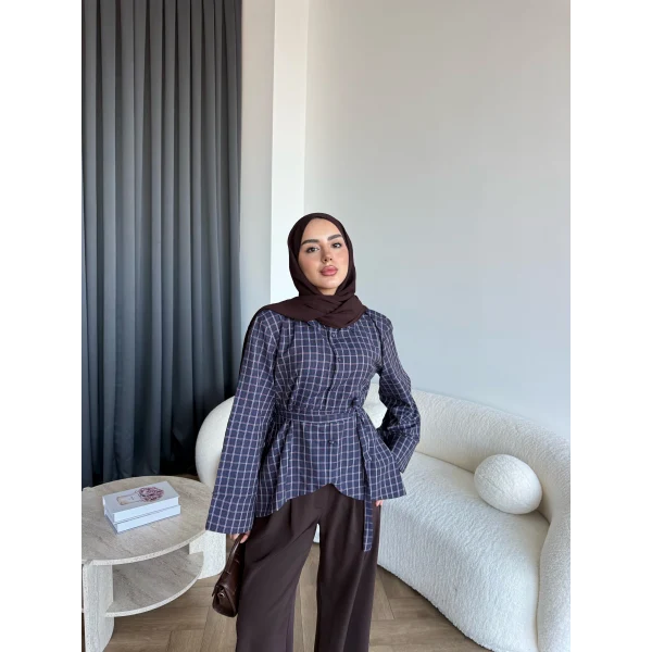 Pln-3 Asimetrik Gömlek