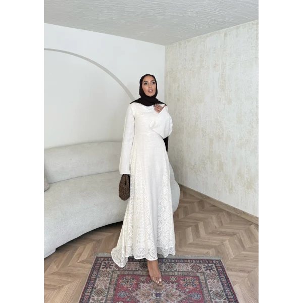 Rian Dantel Detay Elbise