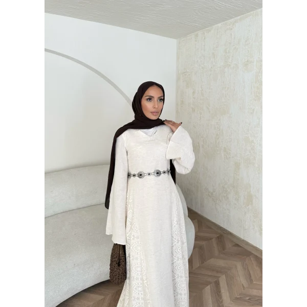 Rian Dantel Detay Elbise