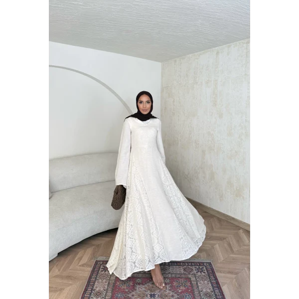 Rian Dantel Detay Elbise