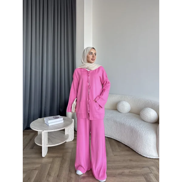 Ronas Triko Takım - Pembe