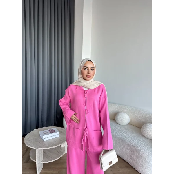 Ronas Triko Takım - Pembe