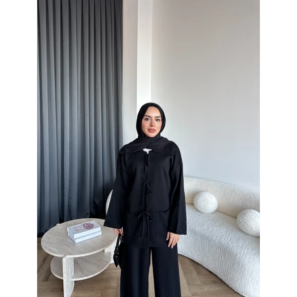 Ronas Triko Takım - Siyah