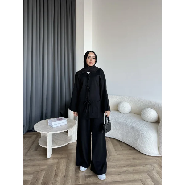 Ronas Triko Takım - Siyah