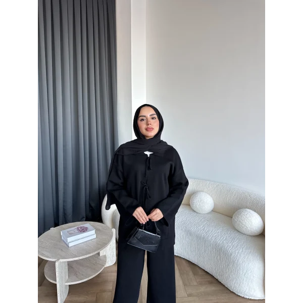 Ronas Triko Takım - Siyah