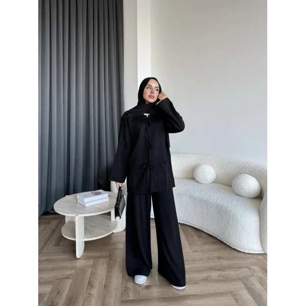 Ronas Triko Takım - Siyah