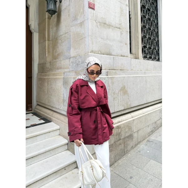 Rosella Trençkot - Bordo