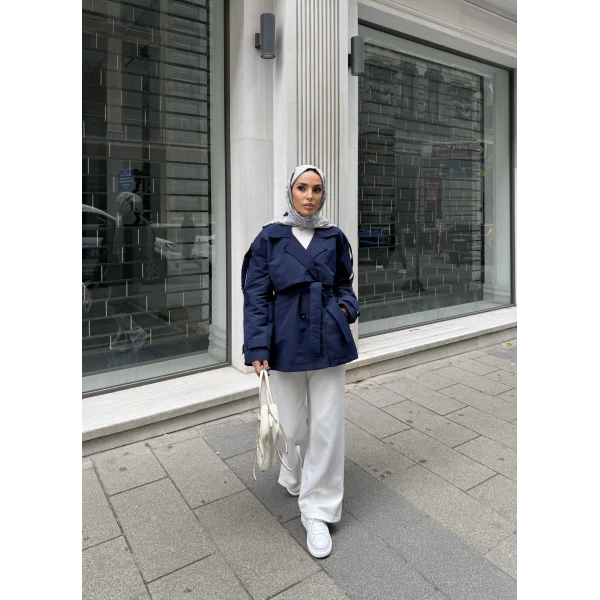 Rosella Trençkot - Lacivert