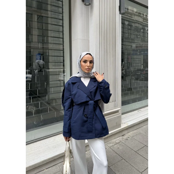 Rosella Trençkot - Lacivert