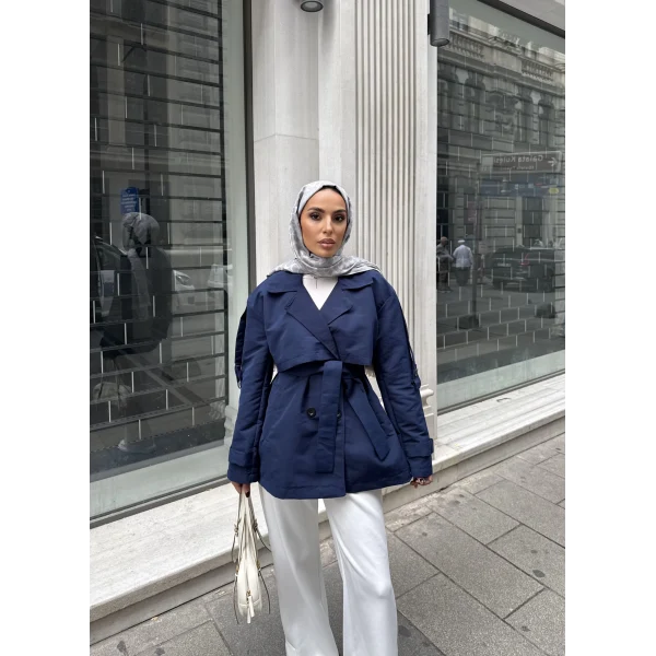 Rosella Trençkot - Lacivert