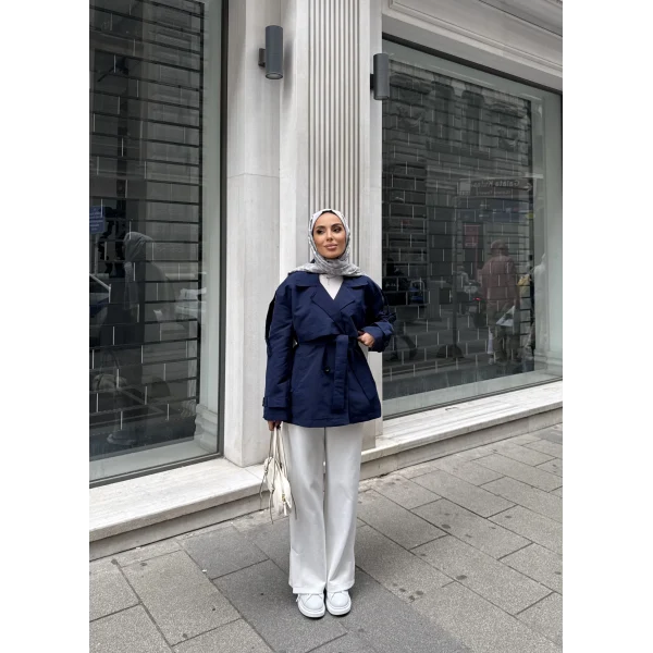 Rosella Trençkot - Lacivert