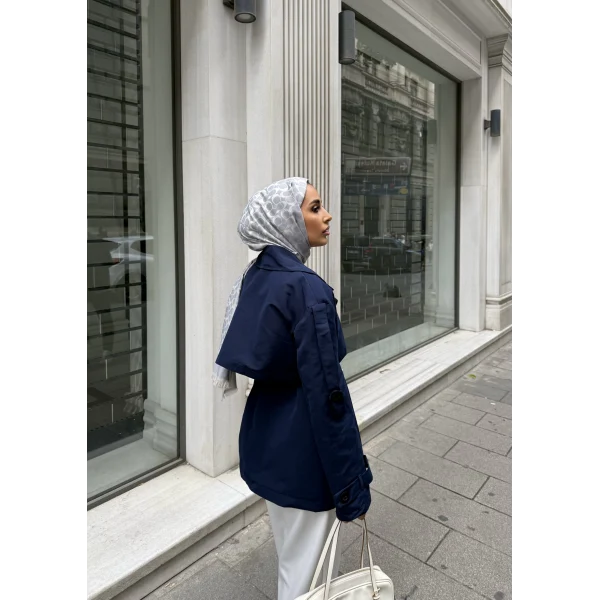 Rosella Trençkot - Lacivert