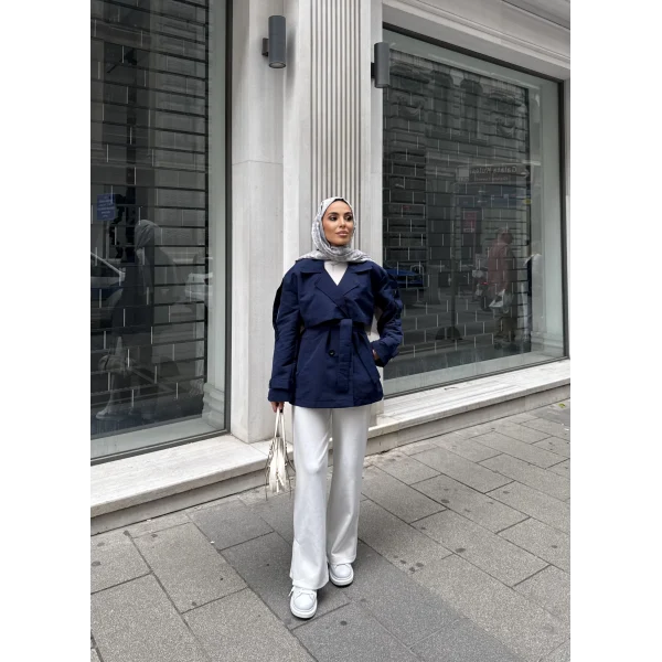 Rosella Trençkot - Lacivert