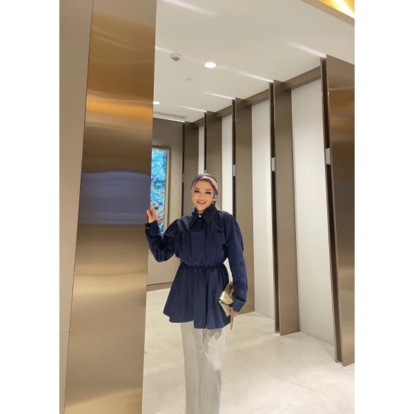 Splend Gömlek - Lacivert