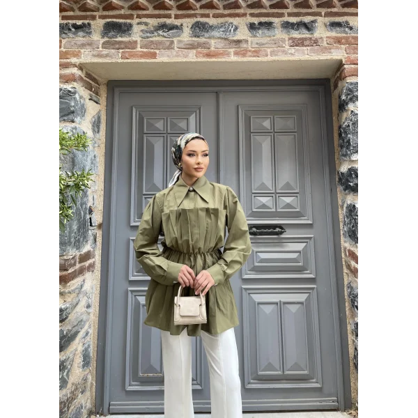 Splend Gömlek - Yeşil