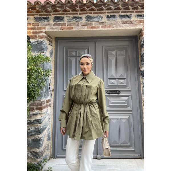 Splend Gömlek - Yeşil