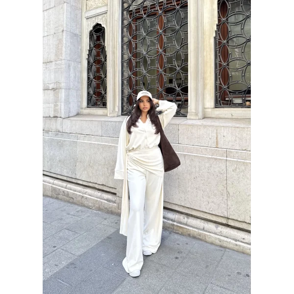 Tayla Oysh Takım - Bej