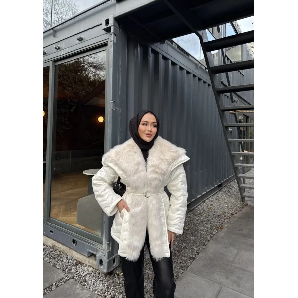 Vadi Lüx Mont - Beyaz