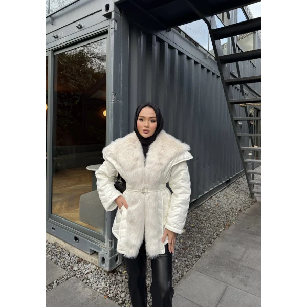 Vadi Lüx Mont - Beyaz