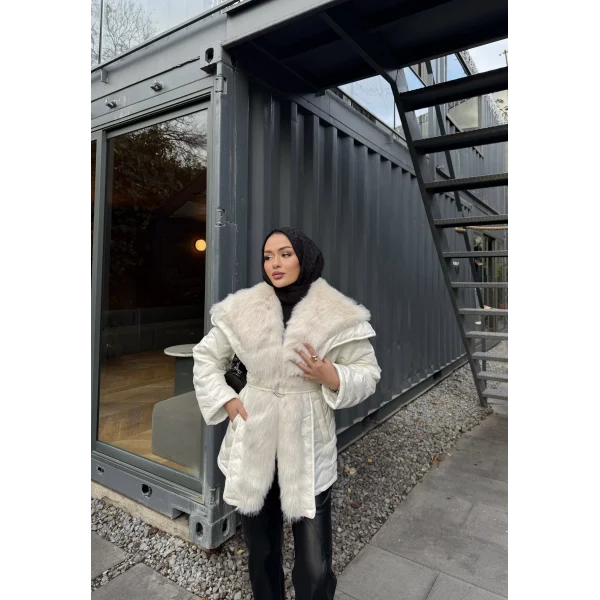 Vadi Lüx Mont - Beyaz