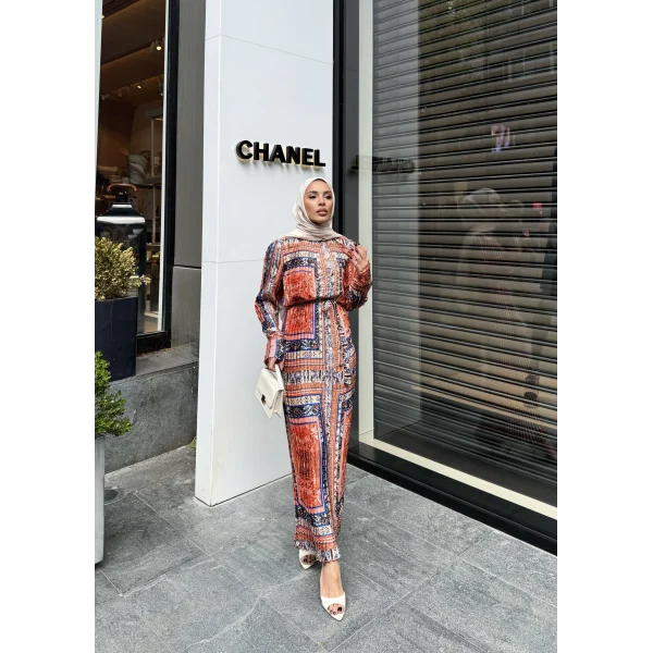 Versa Elbise - Kremit