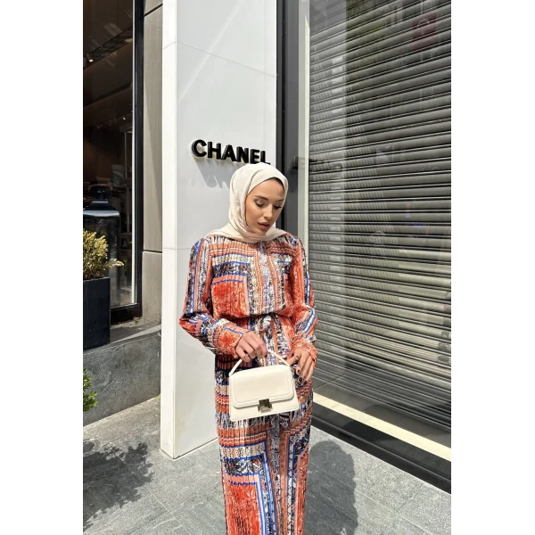 Versa Elbise - Kremit