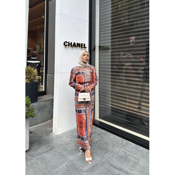 Versa Elbise - Kremit