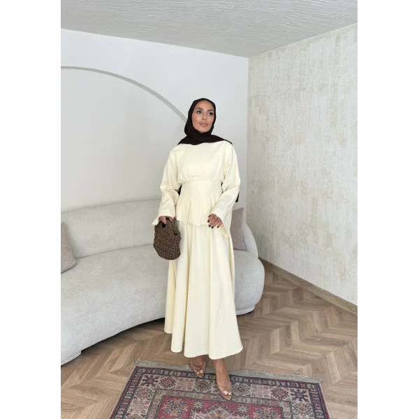 Yula Keten Takım - Sarı