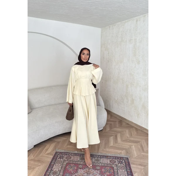 Yula Keten Takım - Sarı