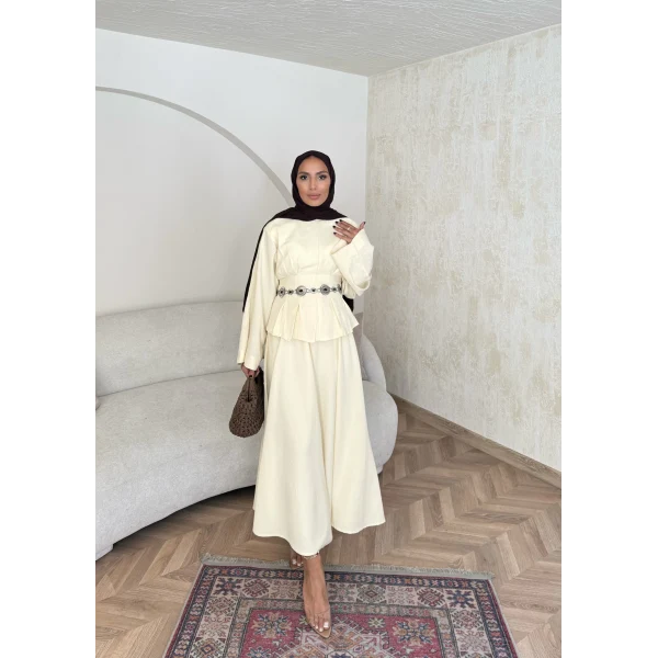 Yula Keten Takım - Sarı