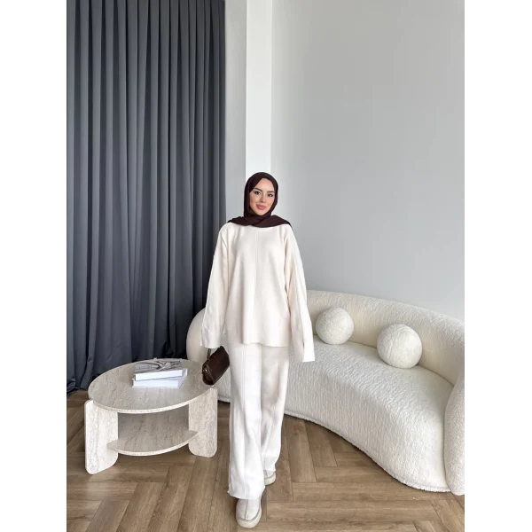 Zania Triko Takım - Bej