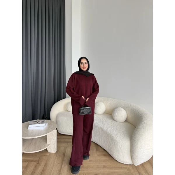 Zania Triko Takım - Bordo