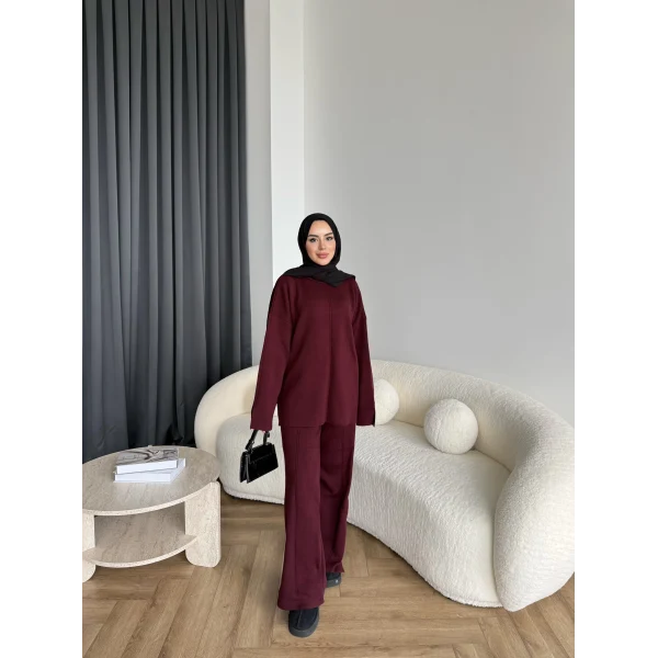 Zania Triko Takım - Bordo