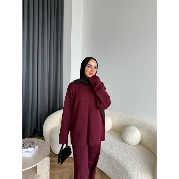 Zania Triko Takım - Bordo