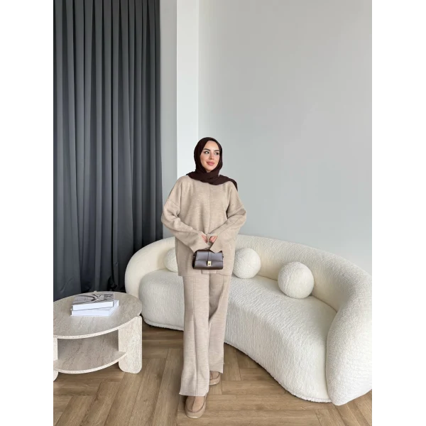 Zania Triko Takım - Vizon