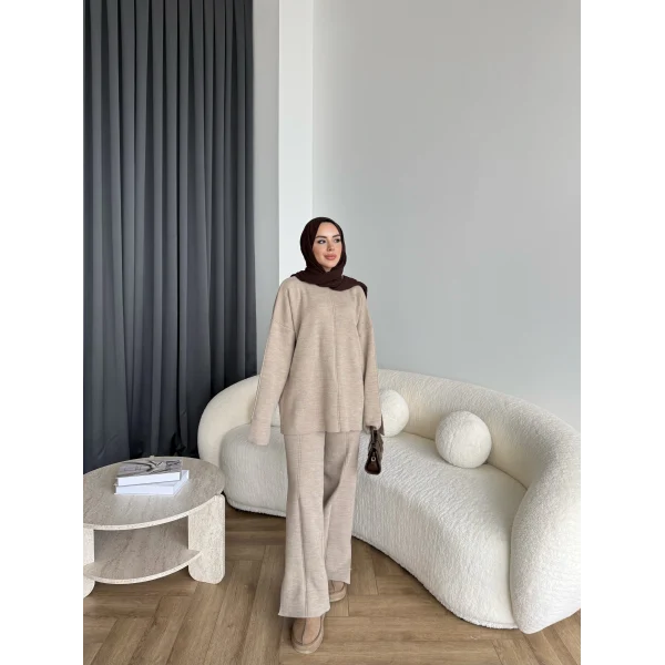 Zania Triko Takım - Vizon