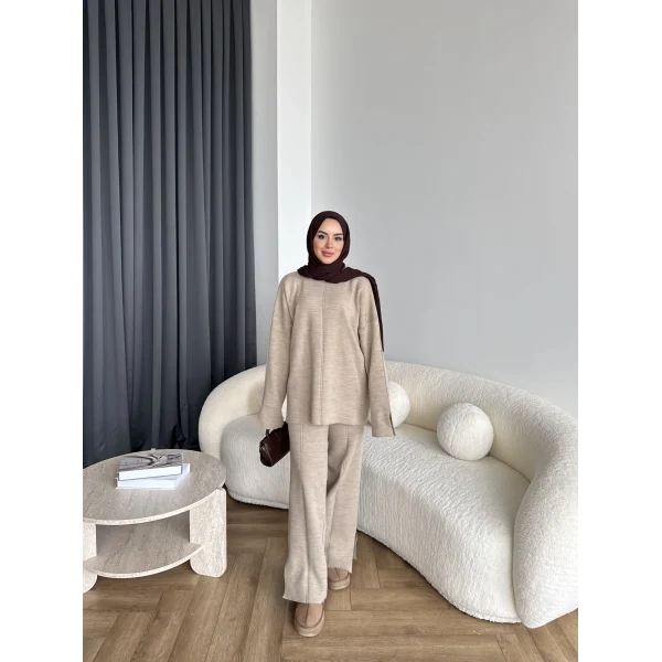 Zania Triko Takım - Vizon