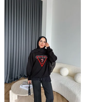 5-Muadil Sweat - Siyah