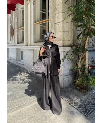 Ahiska Oysh Takım - Siyah