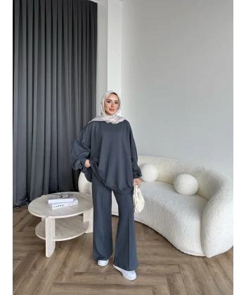 Akel Eşofman Takım - Antrasit