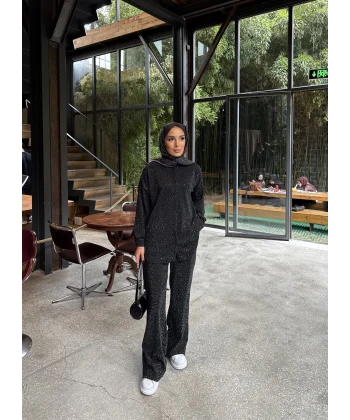 Aura Simli Takım - Siyah