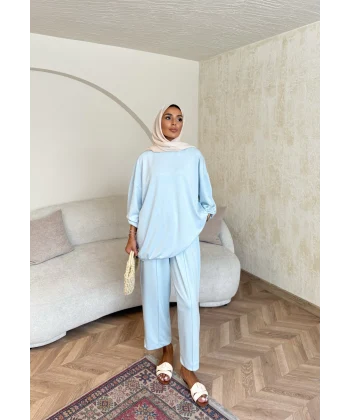 Belinza Çimalı Oysh Takım - Mavi