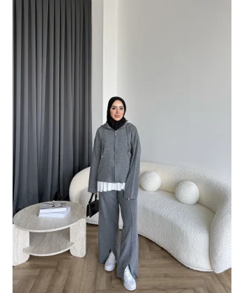 Berlin Triko Takım - Gri